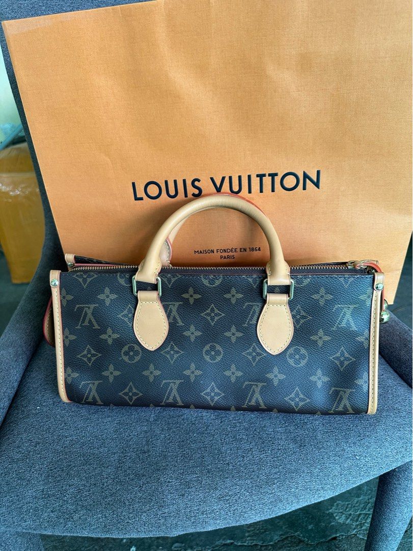 Authentic Louis Vuitton Popincourt handbag (Category: Luxury Bags & Wallets) located in Quezon City. Submitted by luxpro.mnl (Listing ID 1377200425, Image 1). Description: Authentic moneyback guarantee Comes with dustbag and paperbag.