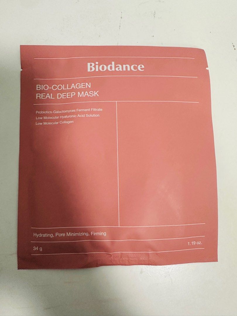 由 chuwin120316257 (刊登 ID 1377265257，圖片 1) 提交，位於 新北市 (New Taipei) 的 Biodance 膠原蛋白實感深層全效面膜 (類別：護膚、清潔產品)，說明：全新品 韓國購入 2027/2。