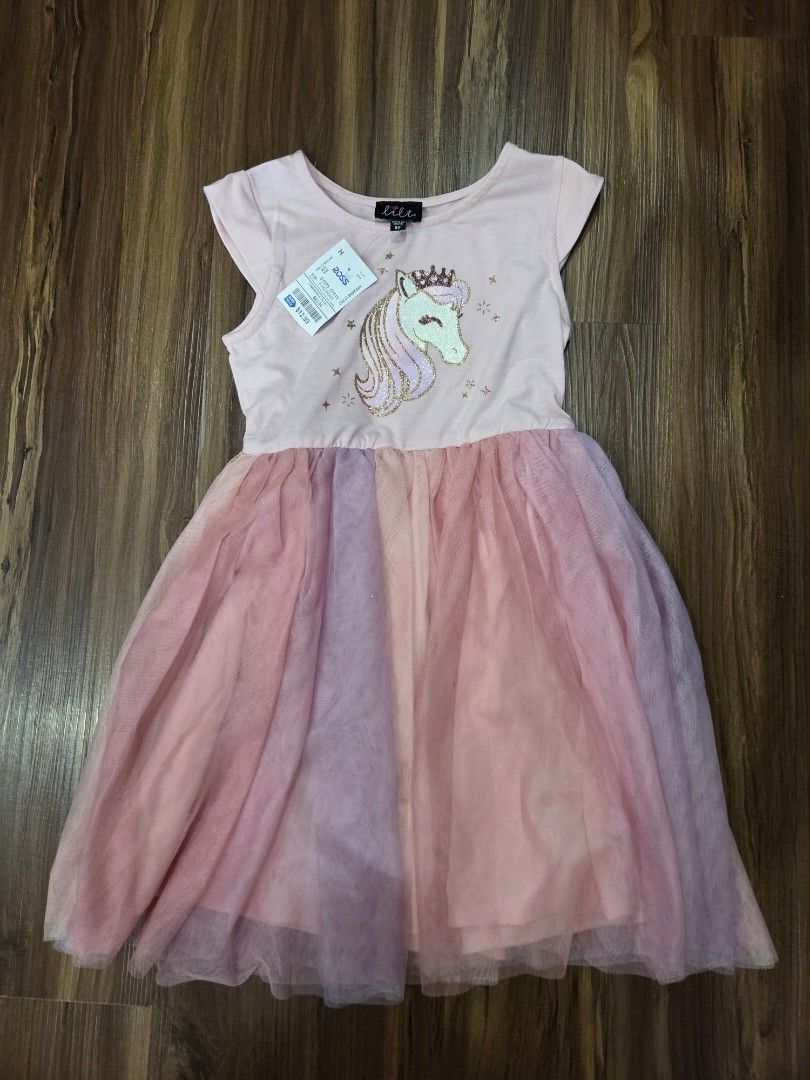 BN Lilt Dress (Category: Babies & Kids Fashion) located in Singapore. Submitted by tweetybelle (Listing ID 1377212374, Image 1). Description: Size 6x. Pink and purple unicorn dress..