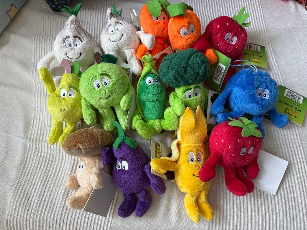 Brand New Goodness Gang Soft Toys (Category: Infant Playtime) located in Singapore. Submitted by arielbabyco (Listing ID 1377219502, Image 1). Description: Brand new with tags, never played with I have 17 in total, you can get these for your child’s birthday goodie bags or party favours $3 each or 4 for $10 .