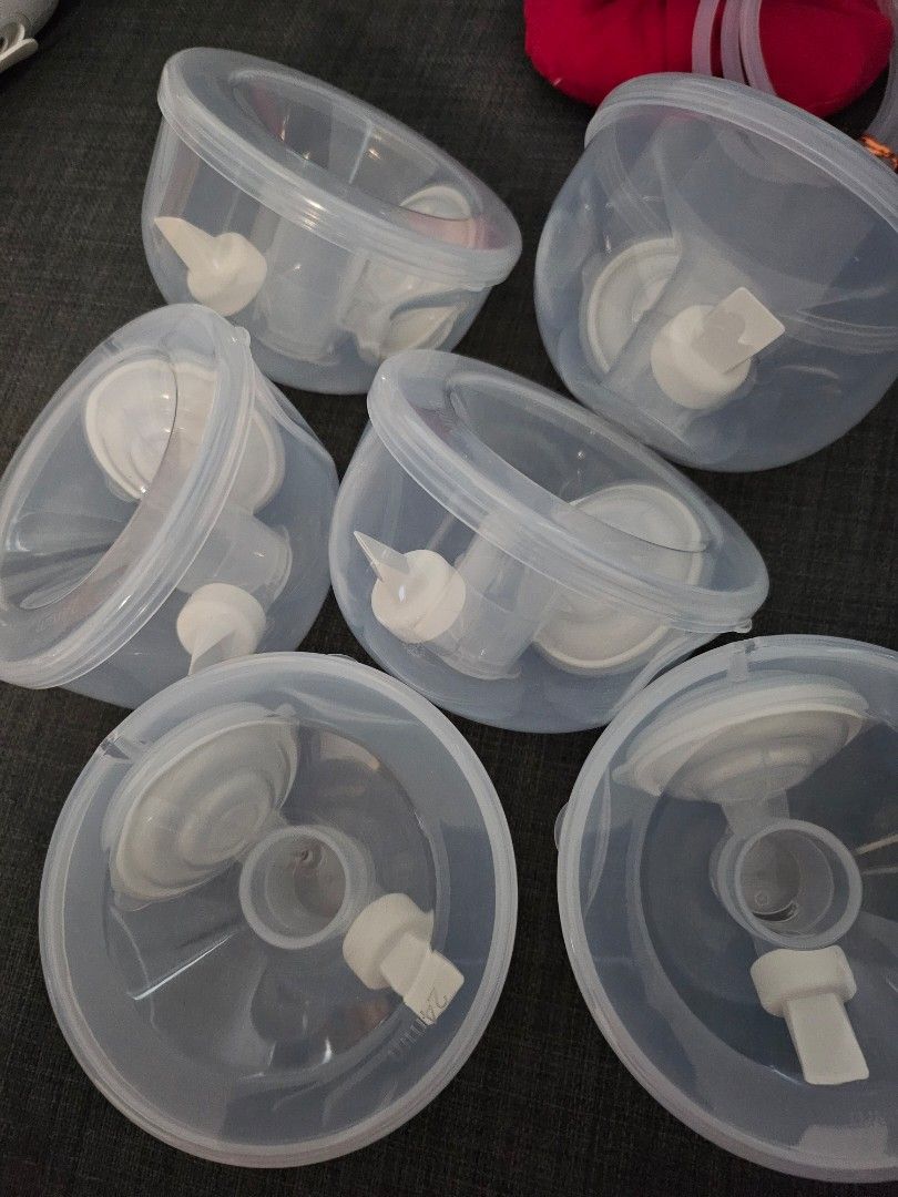 Breast Pump Parts - spectra (Category: Breastfeeding & Bottle Feeding) located in Singapore. Submitted by PanPanPanda_snow (Listing ID 1377374036, Image 1). Description: - Breast pump parts set - All parts are clean and in good condition 20 dollars per pair . willing to let go at 50 for all 3 sets no connecting wire provided - Ideal for replacement or spares - Please refer to photos for details.