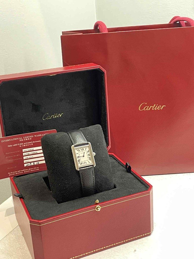 Cartier tank solo 2019 (Category: Luxury Watches) located in Santa Ana. Submitted by astonandariana (Listing ID 1377267279, Image 1). Description: .