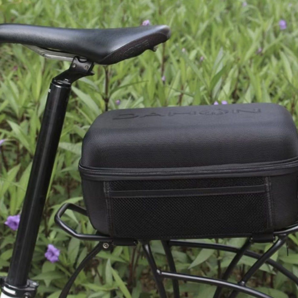 Hardshell Bicycle Rear Rack Bag, Sports Equipment, Bicycles & Parts ...