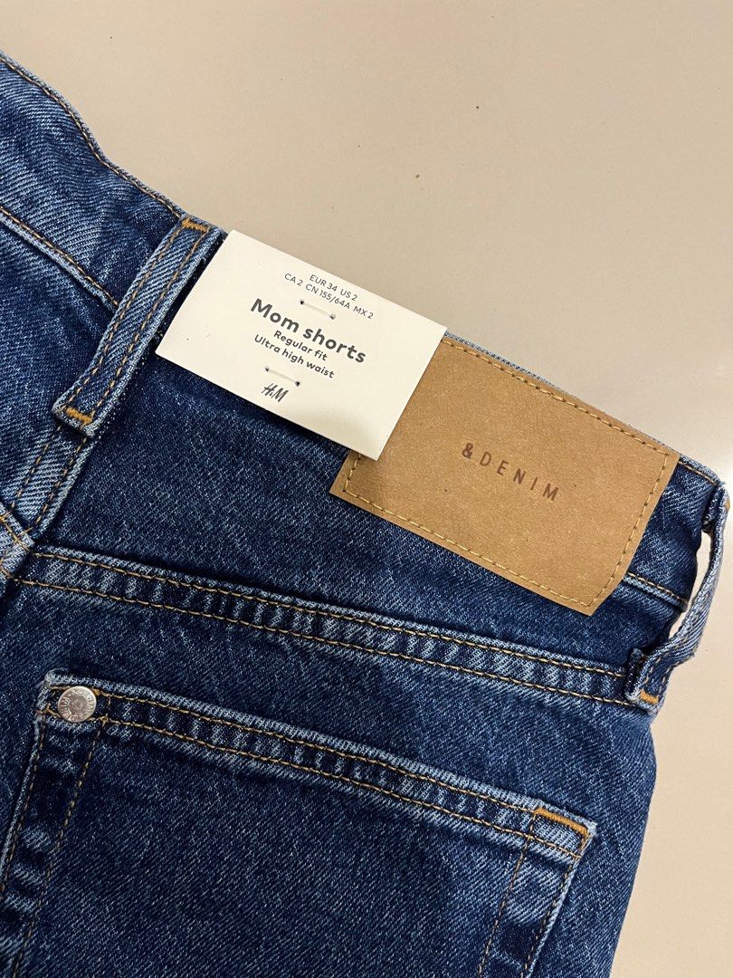 H&M Denim Shorts (NEW) (Category: Shorts) located in Panglao. Submitted by declutterph (Listing ID 1377374065, Image 3). Description: Never used Still with tag Size 24 (EU 34).