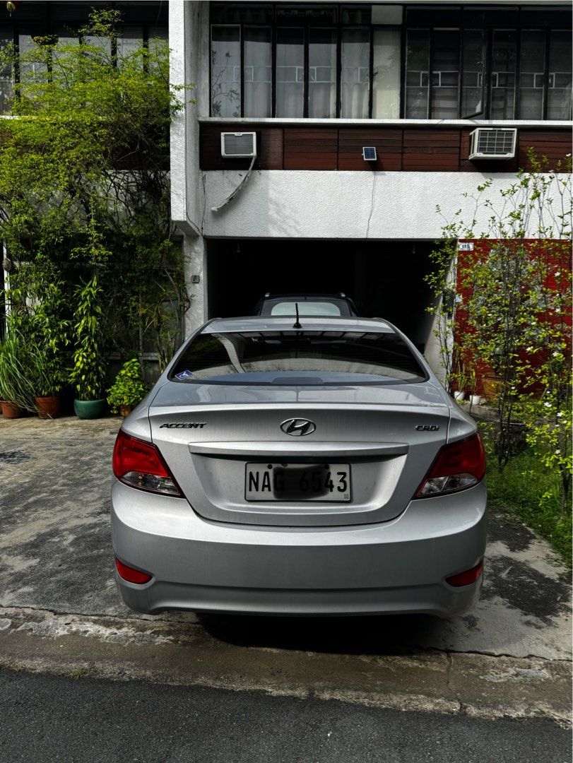 Hyundai Accent 1.5 4-Dr (A) (Category: Used Cars) located in Makati City. Submitted by qualityseconds (Listing ID 1377273364, Image 3). Description: Actual km reading as of Oct 9, 2026 is 44,126 kms. Well maintained. No issues. All systems functioning perfectly. ⭐️First Owner ⭐️No accidents ⭐️Never flooded ⭐️No repairs ⭐️No Issues ⭐️Upgraded headlight (GPNE LED) ⭐️Upgraded head unit (Pioneer with back camera) ⭐️customized leather seats ⭐️Upgraded