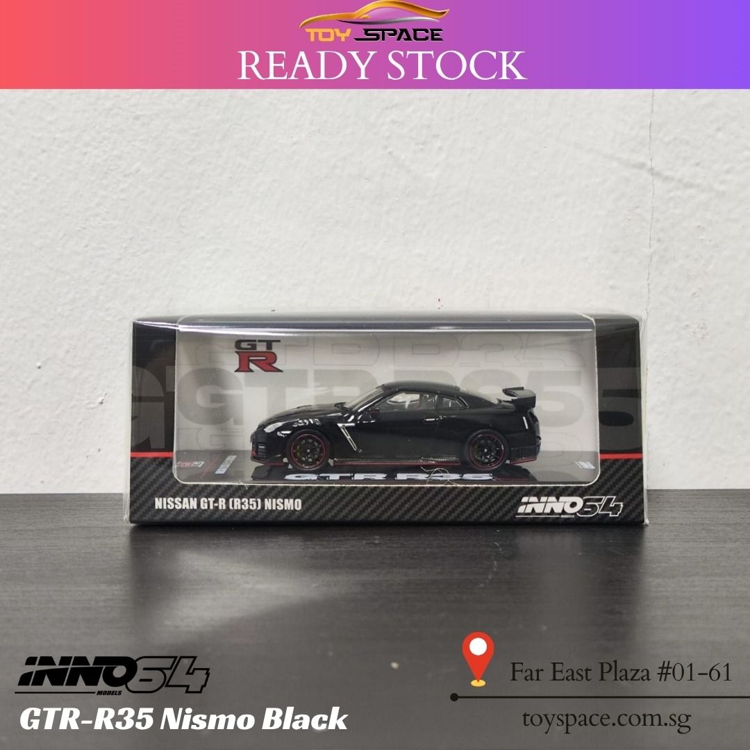 Inno64 Nissan GT-R R35 Nismo Black, Hobbies & Toys, Toys & Games on ...