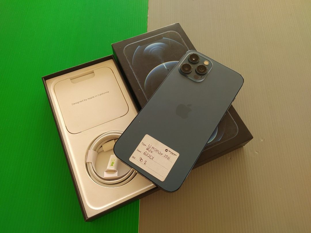 iPhone 12 Pro max 256GB Second iBox garansi resmi