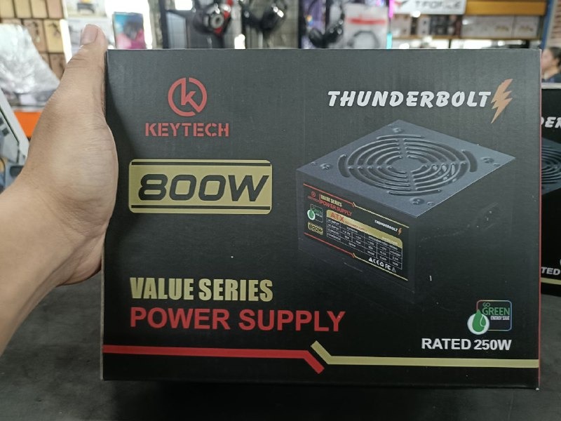 KEYTECH THUNDERBOLT 800watts, Computers & Tech, Parts & Accessories ...
