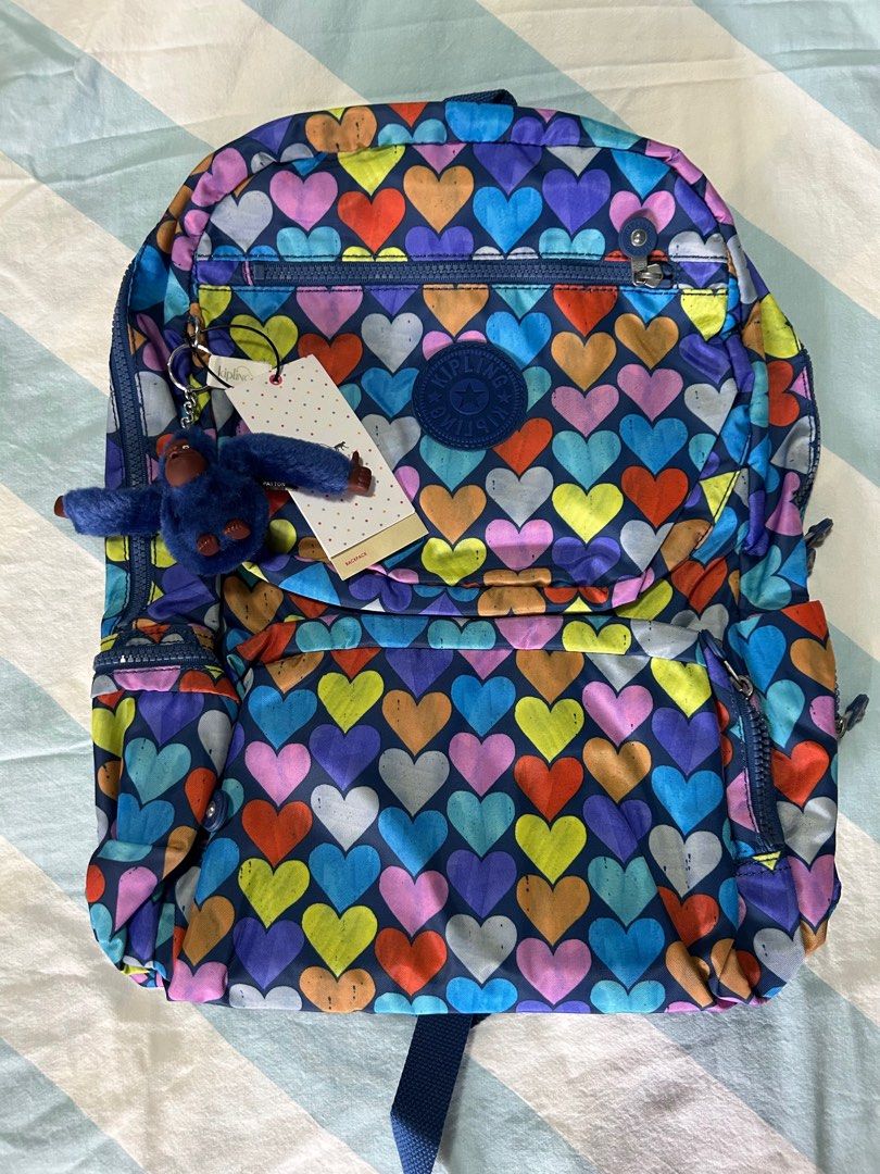 Kipling Large Printed Laptop Backpack (Category: Backpacks) located in San Juan City. Submitted by gratefulgreed (Listing ID 1377287575, Image 1). Description: Kipling Large Laptop backpack *can’t find the exact print online Dimensions: 12.75”L x 16.56”H x 7.5”D Weight: 1.29 lbs Volume: 25 L.