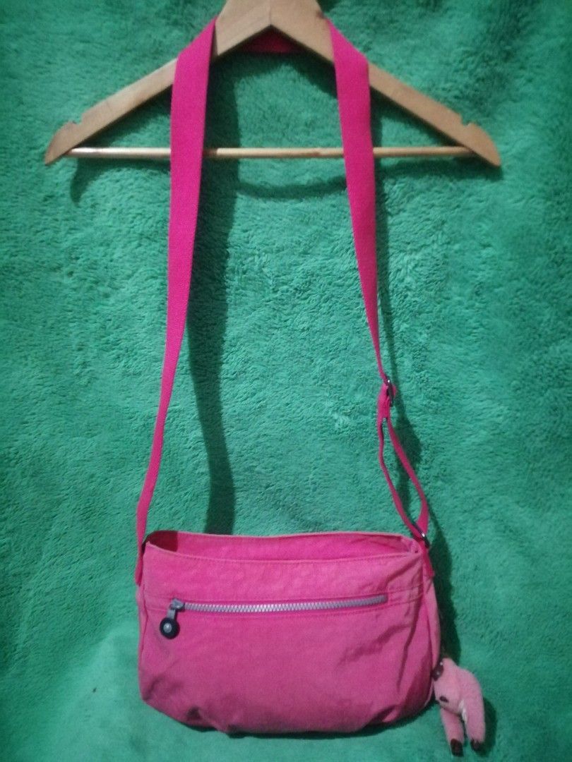 KIPLING SLING BAG(PRELOVED) (Category: Cross-body Bags) located in Iligan City. Submitted by RL_Collections (Listing ID 1377240212, Image 2). Description: *excellent condition *color rate:9/10 *size:pls refer to last 2 pictures *clean & ready to use.