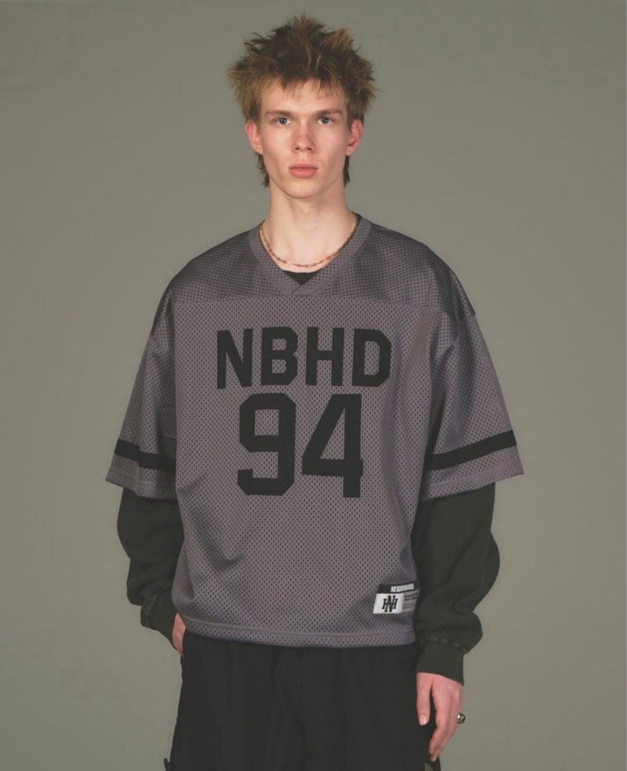 Neighborhood Hockey V Neck, Men's Fashion, Tops & Sets, Tshirts