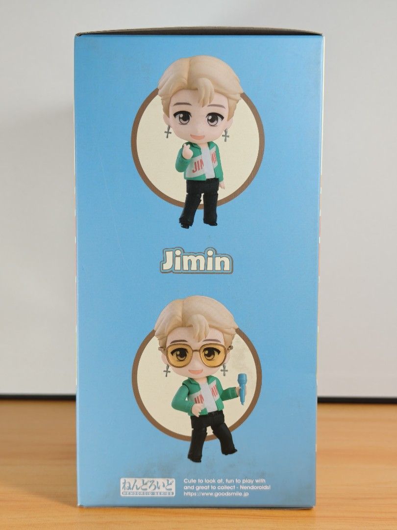 Nendoroid Jimin BTS (Category: Designer & Blind Box Toys) located in Paranaque City. Submitted by your2guide (Listing ID 1377250899, Image 2). Description: ITEM: Nendoroid Jimin Tiny Tan 1805 Good Smile Company Brand New Original Follow IG: MklSteady Follow FB: Marcus Steady "NO HAGGLING/BAWAL TAWAD ALL BELOW SRP AUTOMATIC NO REPLY" FOR DELIVERY: -Payment Gcash or Bank Transfer BPI -Delivery service will be booked and shouldered by buyer -Deliver
