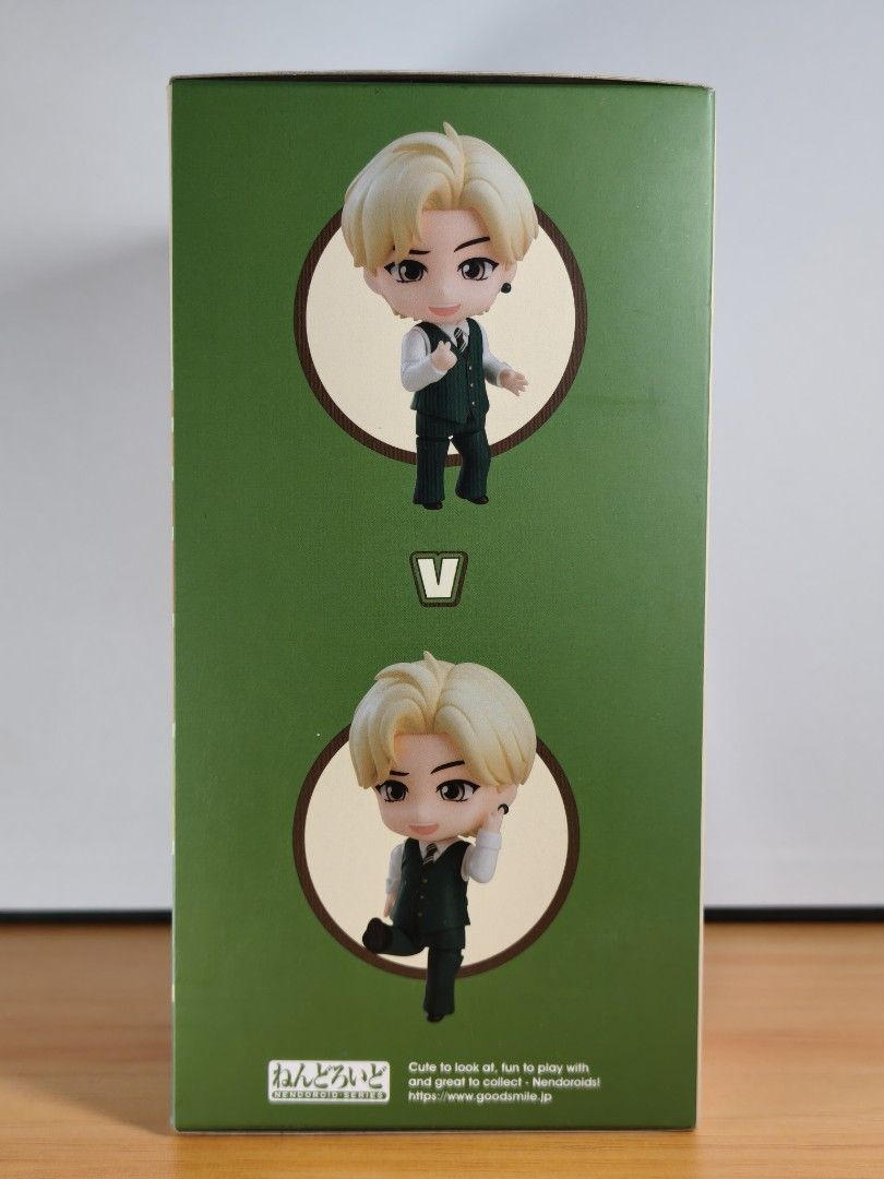 Nendoroid V BTS (Category: Designer & Blind Box Toys) located in Paranaque City. Submitted by your2guide (Listing ID 1377250126, Image 2). Description: ITEM: Nendoroid V 1806 Good Smile Company Brand New Original Follow IG: MklSteady Follow FB: Marcus Steady "NO HAGGLING/BAWAL TAWAD ALL BELOW SRP AUTOMATIC NO REPLY" FOR DELIVERY: -Payment Gcash or Bank Transfer BPI -Delivery service will be booked and shouldered by buyer -Delivery details will be