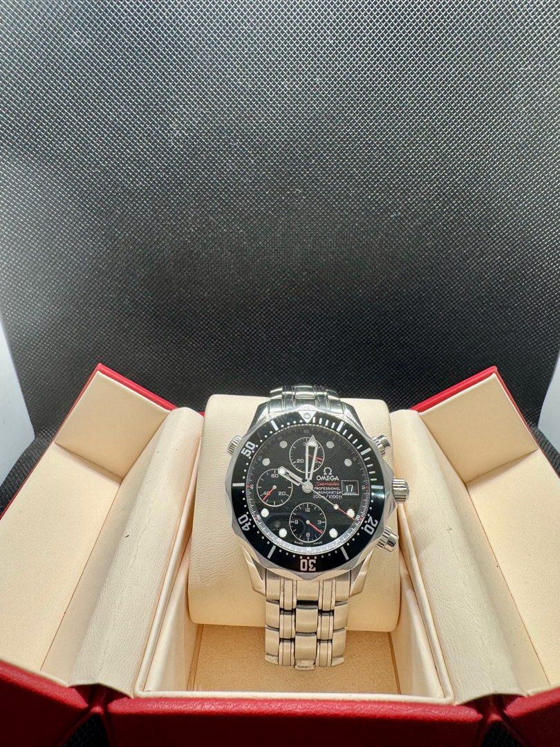 Omega Seamaster Diver 300M Chronograph (Category: Luxury Watches) located in Manila. Submitted by jperks0102 (Listing ID 1377308255, Image 2). Description: Watch with box only.