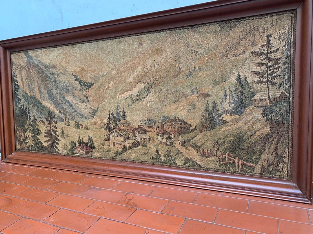 Pajangan dinding tapestry eropa 180x80cm (Kategori: Furnitur Antik) berada di Jakarta Selatan. Dikirim oleh khanscilandak (ID iklan 1377373856, Gambar 1). Deskripsi: .