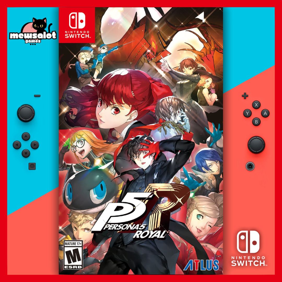 DIGITAL CODE] Persona Royal Nintendo Switch, Video Gaming