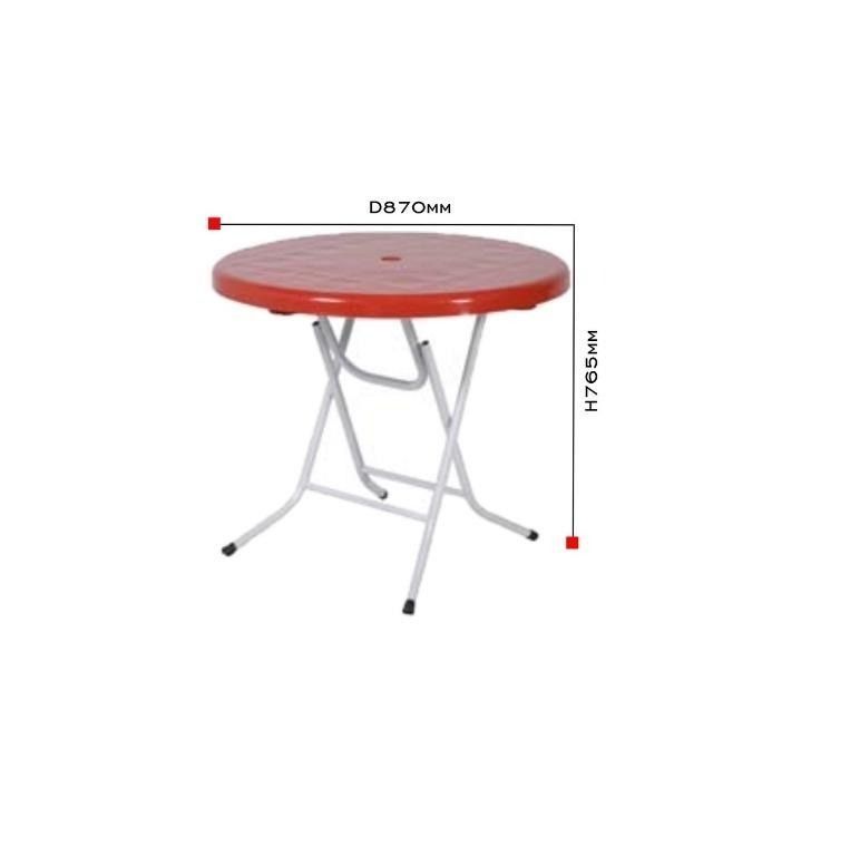 Plastic Round Table (EFRT 880) rectangular table, plastic table, mamak ...