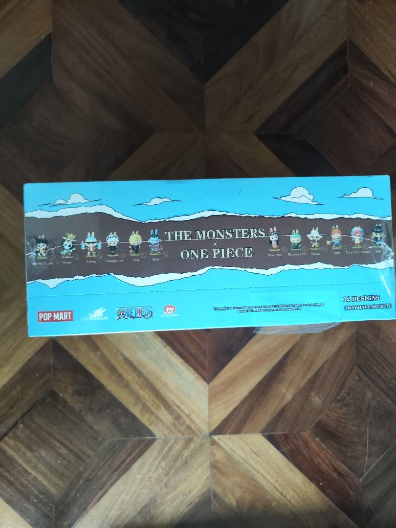 Pop Mart One Piece brand new box set sealed (Category: Designer & Blind Box Toys) located in Manila. Submitted by joyce_car (Listing ID 1377288078, Image 2). Description: pop mart one piece sealed php7900 location Manila shipping co buyer.