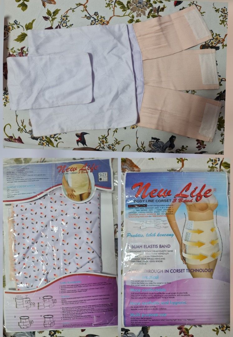 Postpartum Corset Waist support Belts (Category: Maternity Care) located in Singapore. Submitted by khushi.88 (Listing ID 1377292751, Image 2). Description: - Postpartum Corset & waist support belts - Green colour: Size L : $12 - New Life corset style: $10 - Designed for postnatal support - Includes belly band and pelvic strap Self Collection from Tampines East. Kindly check my other listings for more baby/kids items. Thank u - Brand new and unop