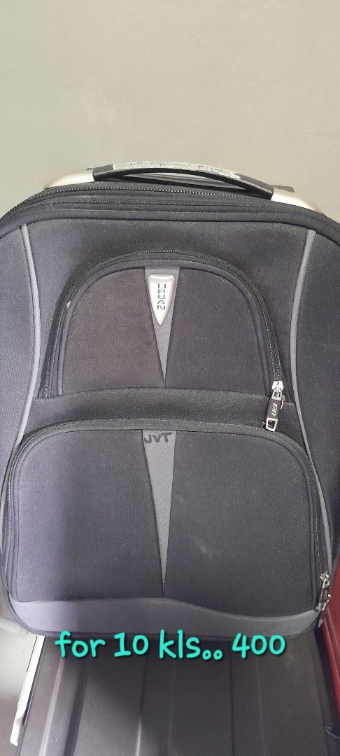 Preloved luggage.. Maleta bundle (Category: Luggage) located in San Pedro. Submitted by ritztorvie2763 (Listing ID 1377220421, Image 2). Description: Preloved maleta for travel. Red big maleta for 80 kls. and smaller maleta for 10 kilos. Minimal signs of usage. For take all at price 1k. Courier on buyers choice . Payment via gcash or paymaya. Shipping fee shouldered by buyer. With freebie.