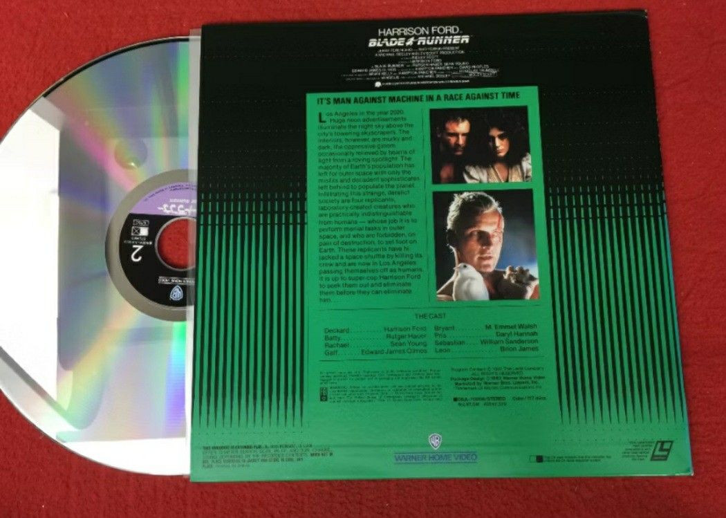 [Rare Item] Laserdisc, BLADE RUNNER (1982), Hobbies & Toys, Music ...