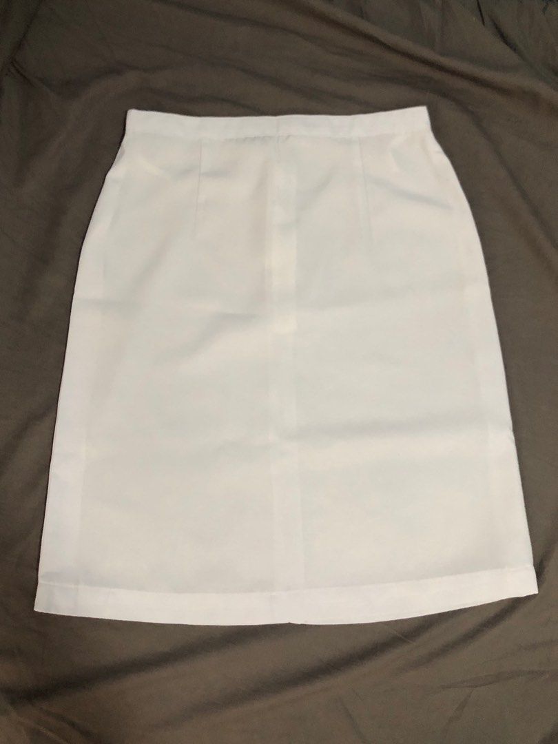 [RUSH] UST FOP MedTech Pharmacy TYPE A Uniform Set (1st-2nd Year) (Category: Sets or Coordinates) located in Bacoor. Submitted by conklinscloset (Listing ID 1377243809, Image 2). Description: RFS: Decluttering; need funds PM for any more concerns! - 3 sets available - Top: Size M (2 available) - Skirt: Size M (3 available) TAKE ALL: 1900 Location: Cavite / Manila.