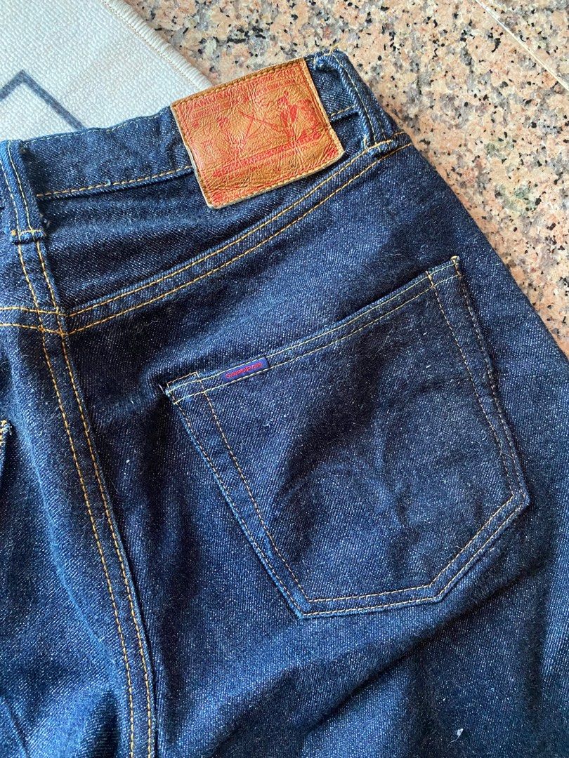 Samurai Jeans S0520xx Raw Selvedge (Category: Jeans) located in Pasig City. Submitted by mackyt (Listing ID 1377214609, Image 3). Description: - Tagged as 30. Snug fit. Can fit 1 size higher - Altered to fit my length better. I am 5’9 - has not been washed. Worn around 20-30 times - Absolutely BEAUTIFUL pair of jeans.