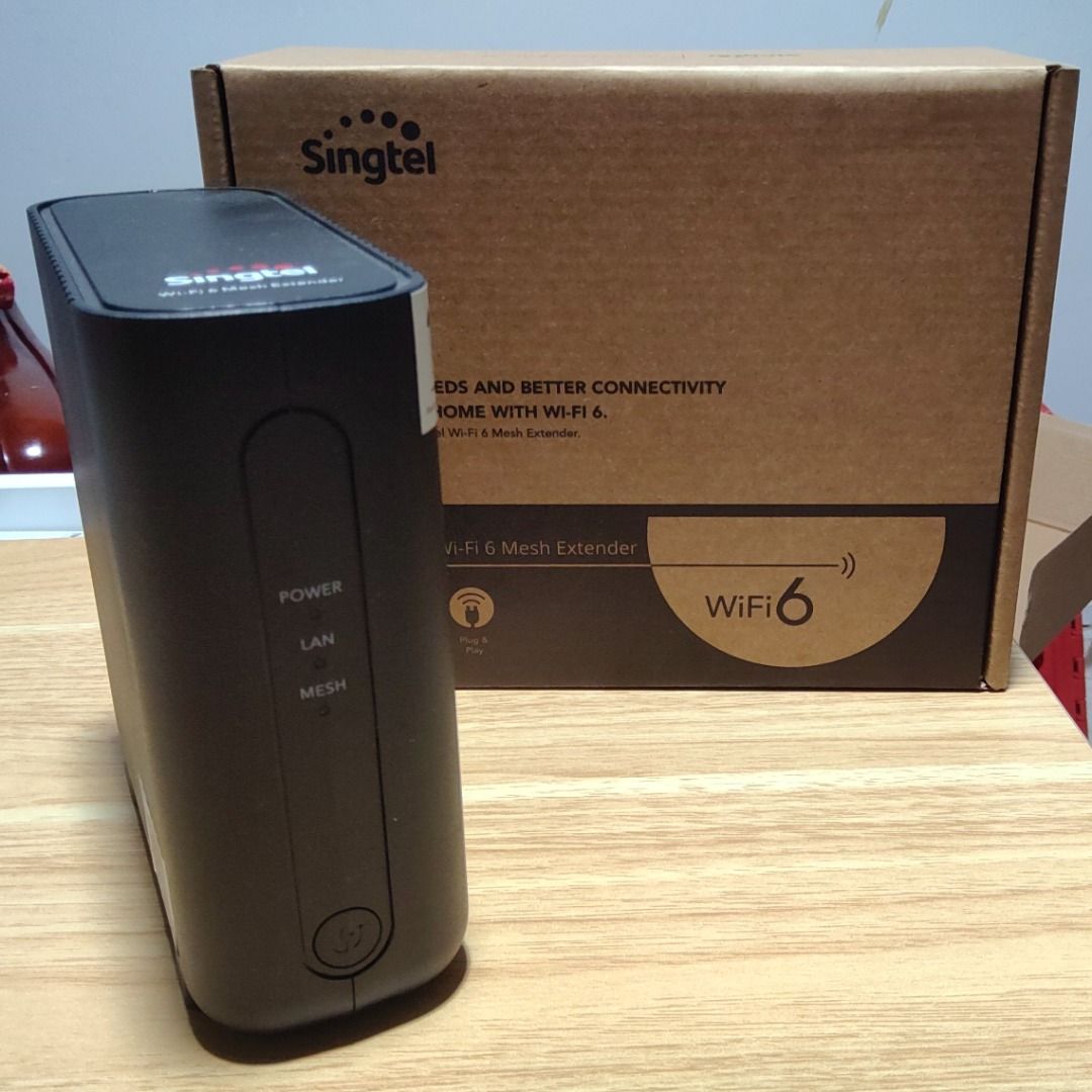 Singtel WiFi 6 Mesh Extender x 2