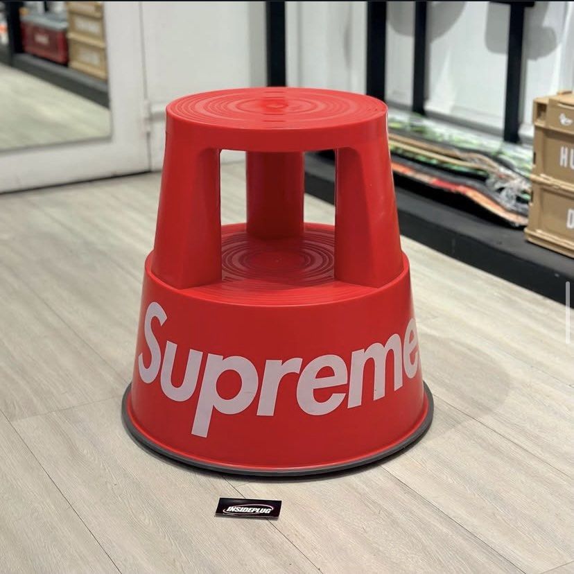 Supreme Wedo Step Stool (Category: Chairs) located in Quezon City. Submitted by inside_plug (Listing ID 1377323546, Image 1). Description: For sale Supreme Wedo Step Stool Display condition Dm us to purchase.