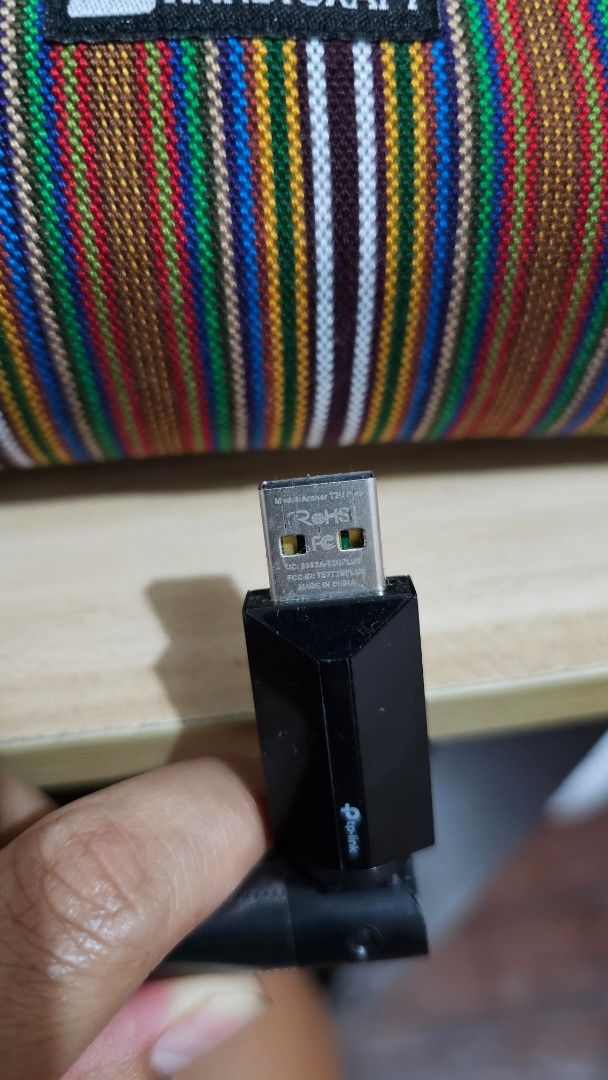 TP Link - Archer T2U Plus - PRELOVED (Category: Cables & Adaptors) located in Puerto Princesa. Submitted by tr1na (Listing ID 1377305506, Image 2). Description: TP Link Archer T2U Plus like new no box. plug and play payment method: ewallet or bank transfer shipping: lbc or j&t meetup: TGIFridays BGC (July 15-19 only).