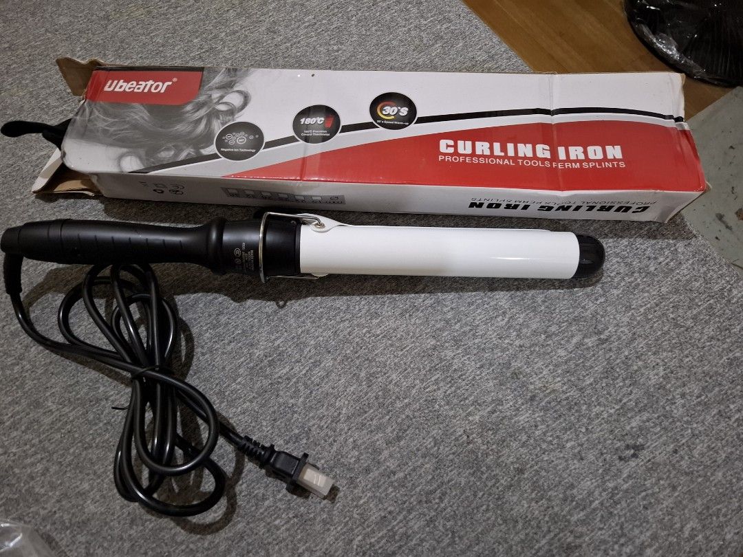 Ubeator Hair Curling Iron (Category: Hair) located in Quezon City. Submitted by jdcaranguian (Listing ID 1377221423, Image 1). Description: once used lang..