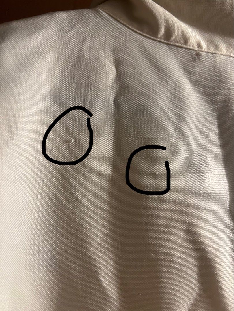 UST SHS WOMEN'S UNIFORM (LARGE) (Category: Blouses) located in Manila. Submitted by gaby_gambe (Listing ID 1377340210, Image 3). Description: see pics for minor flaws, originally bought for ₱450 but i need cash rn ₱150 if you buy it on the spot, pay first then i'll ship it to you, if not price is firm..