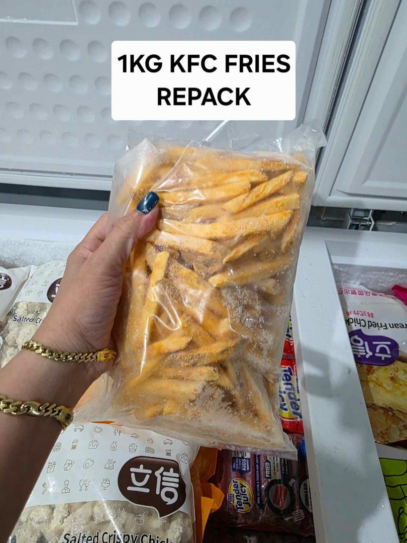 Vb KFC fries (Category: Chilled & Frozen Food) located in Manila. Submitted by dolorchris69891 (Listing ID 1377338069, Image 1). Description: KFc French fries.