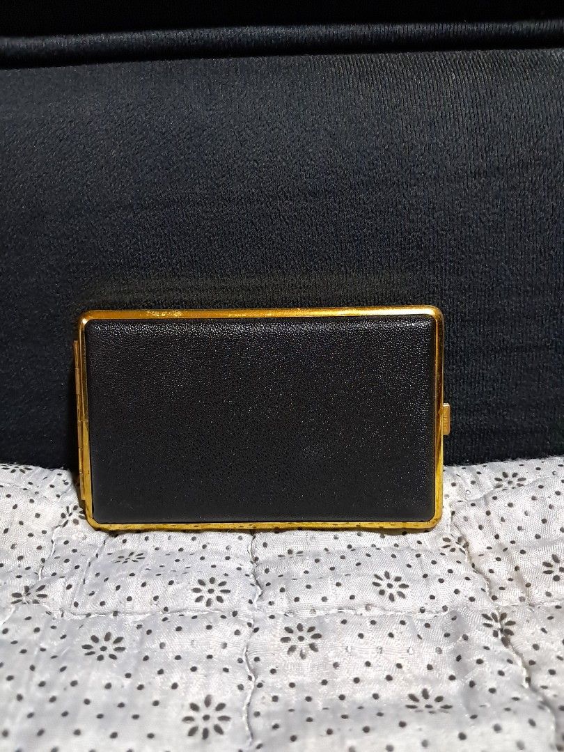 Vintage Card Case Holder Cigarette Case Made in Germany (Category: Wallets & Card Holders) located in Butuan. Submitted by fabchichub (Listing ID 1377198507, Image 2). Description: This is a chic and gorgeous Vintage Card Case Holder Cigarette Case Made in Germany Gold tone Hardware, beautiful hinges still in excellent shape😘🫶.