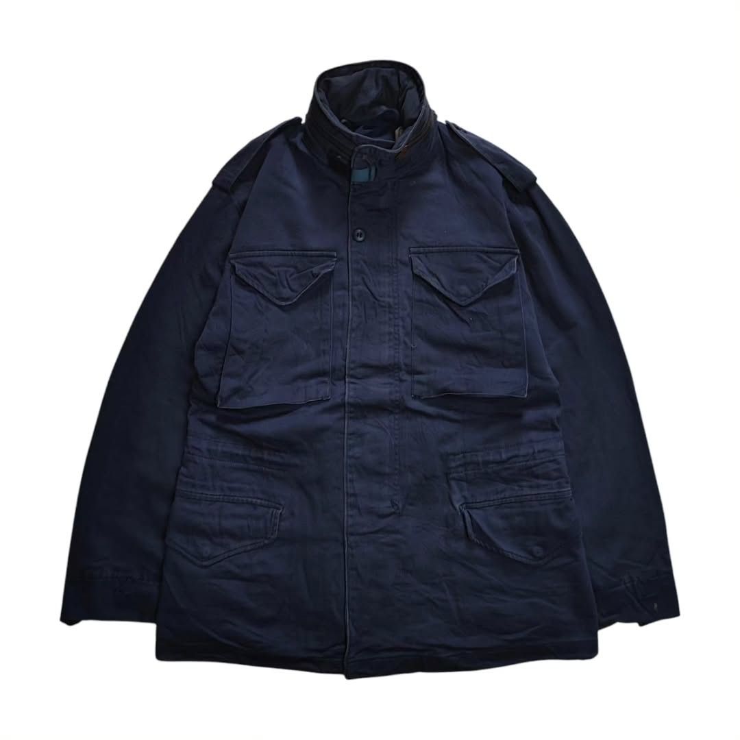 Vtg Alpha Industries M65 Navy Field Jacket