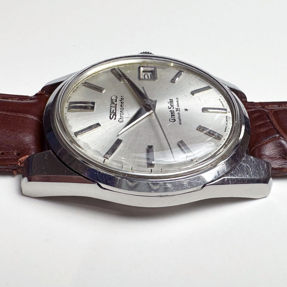 Working GRAND SEIKO 43999 SelfDater 35 Jewels 430 Hand-wound AD Dial ...