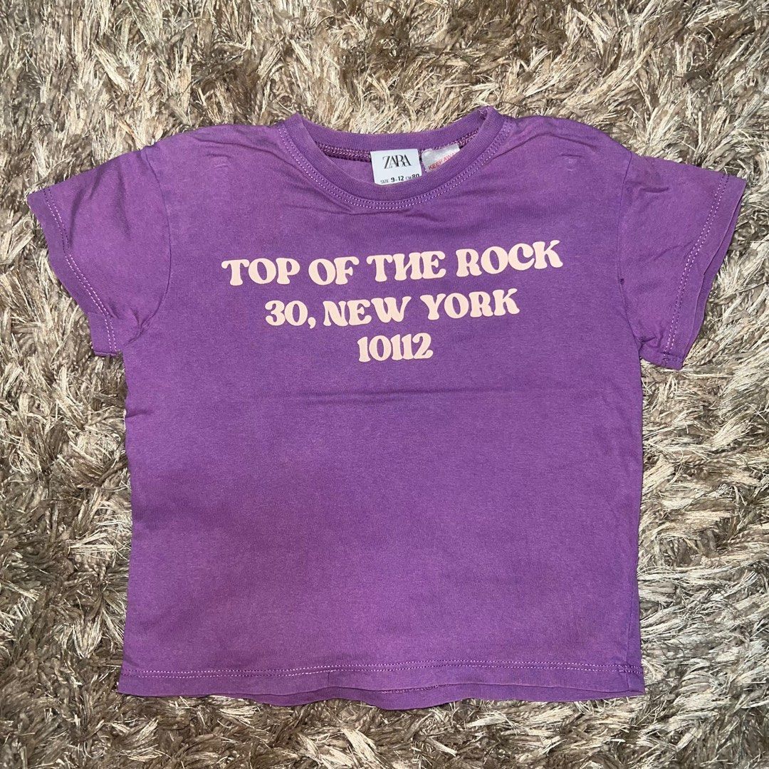Zara Kids T-shirt (Category: Babies & Kids Fashion) located in Pasig City. Submitted by kidscabi (Listing ID 1377359183, Image 1). Description: Size on tag: 9-12 months Condition: 8/10 (check photos) Get this for FREE if you buy item/s from my listings! 😊.