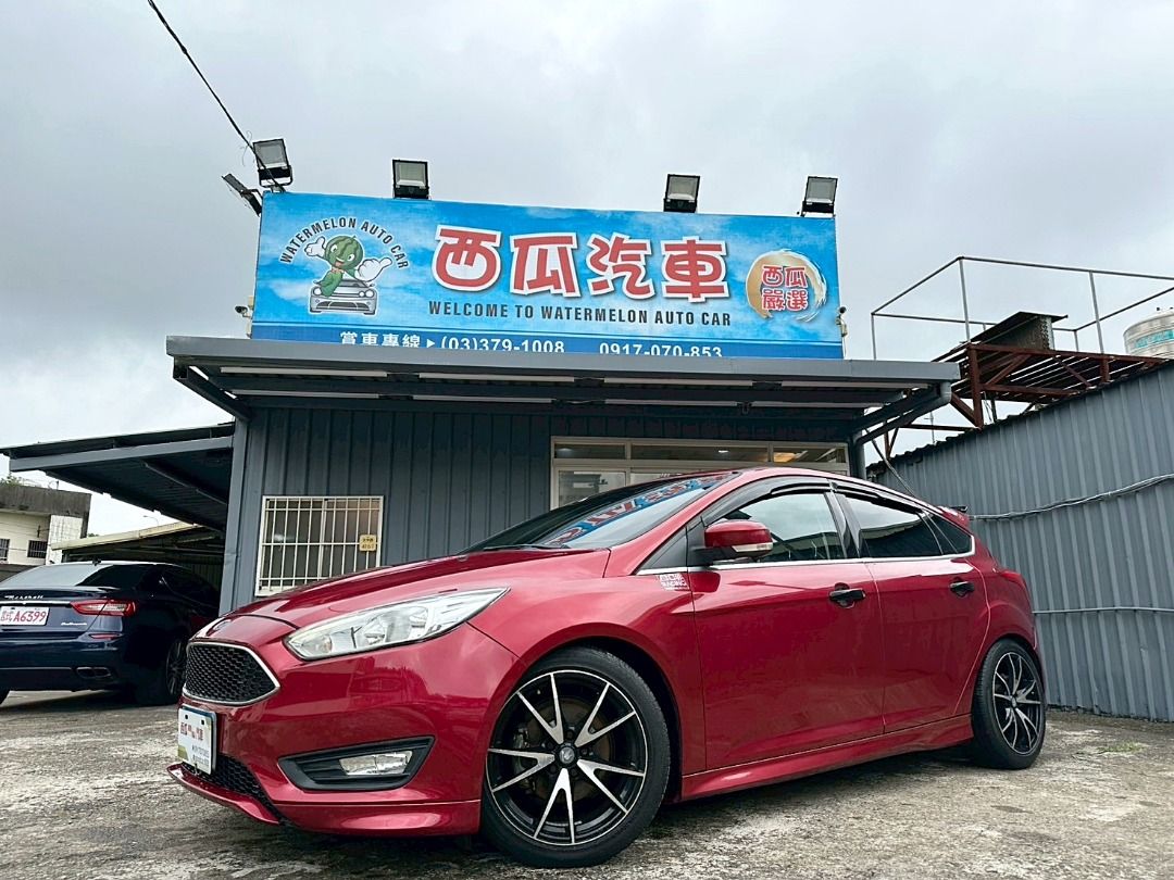由 andy03060907 (刊登 ID 1377415242，圖片 1) 提交，位於 桃園市 (Taoyuan) 的 2014年 Ford Focus 5D 2.0汽油運動型 僅跑十萬 雙離合器6速自手排 自然進氣 全車空力套件 鋁圈 Bc避震器 中尾段 有閥門 炮彈 (類別：汽車出售)，說明：2014年 Ford Focus 5D 2.0汽油運動型 僅跑十萬 雙離合器6速自手排 自然進氣 全車空力套件 鋁圈 Bc避震器 中尾段 有閥門 炮彈 前霧燈 後霧燈 後視鏡方向指示燈 LED尾燈 空力套件 電動天窗 方向盤快控鍵 恆溫空調 分區溫控 雙前座跑車座椅 後座分離倒覆 里程電腦 前座扶手 後座扶手 前座杯架 後座杯架 中控螢幕 CD音響主機 MP3播放功能 藍牙通訊 USB插槽 AUX IN 9只揚聲器 定速巡航 蜂鳴式倒車輔助系統 前方駐車雷達 自動停車系統 光感應自動頭燈 雨滴感應雨刷 電動窗/天窗防夾功能 電動折疊後視鏡. 防盜系統 雙前座正面氣囊 雙前座側面氣囊 防鎖死煞車