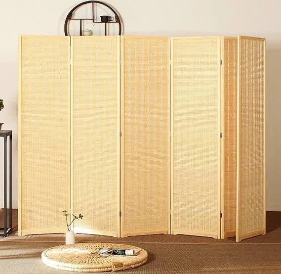 5  Panel Woven Room Divider - still available