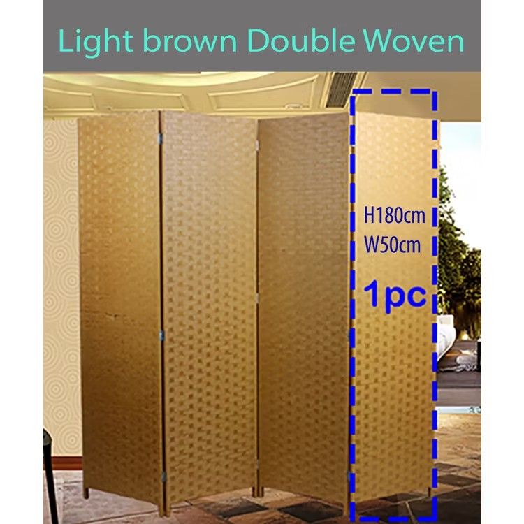 5  Panel Woven Room Divider - still available65075293951875112