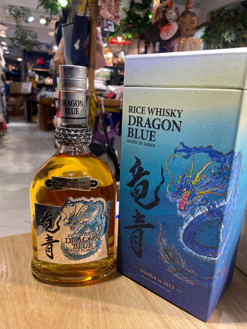 久米仙酒造- 日本沖繩Okinawa Dragon Blue 龍青米威士忌10年