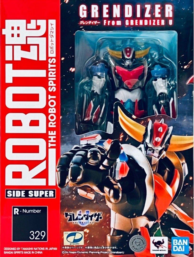 全新靚盒日版Bandai Robot魂SIDE SUPER R-329 巨靈神Grendizer U