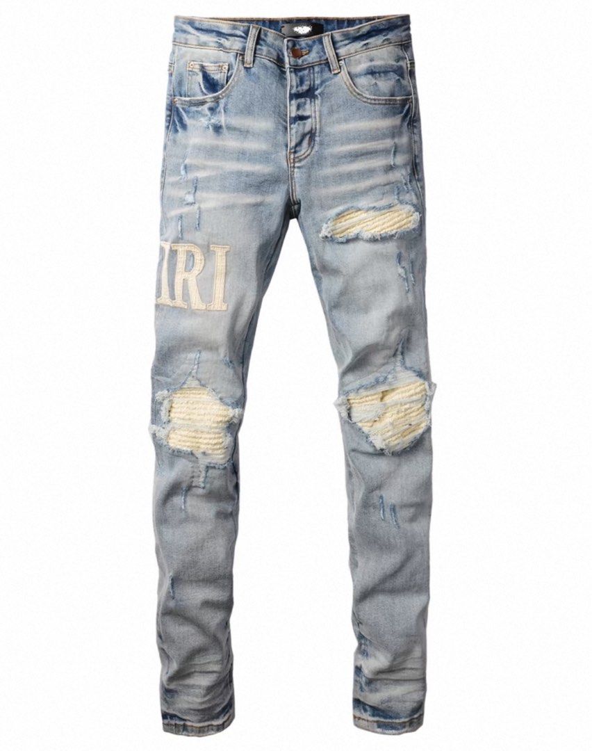 Amiri牛仔褲, 他的時尚, 褲子, 牛仔褲在旋轉拍賣