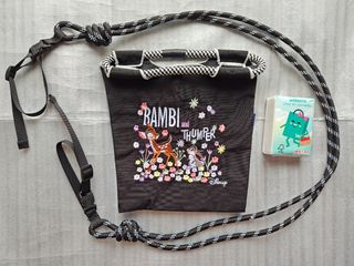 bambi and thumper。ball & chain。handbag 手袋 cross body 斜孭袋。連肩帶。全新 100% new。紙巾做比例64203087155073110