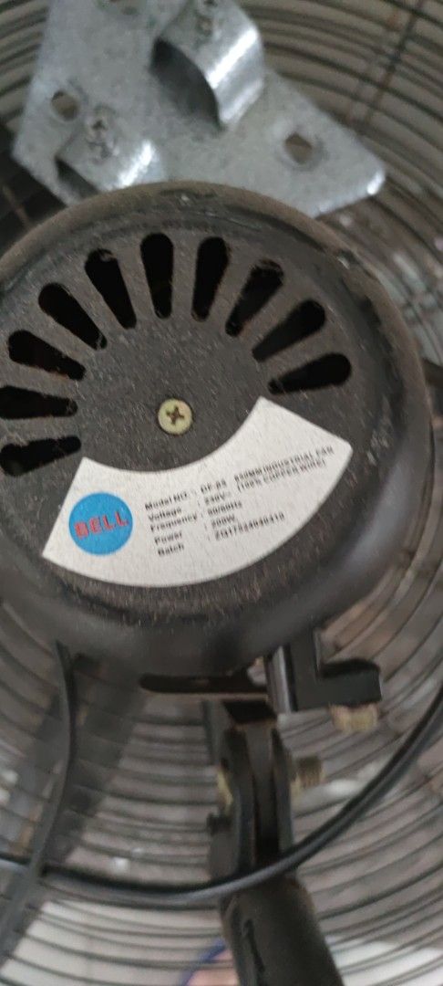 Bell Industrial Fan, Furniture & Home Living, Lighting & Fans, Fans on ...
