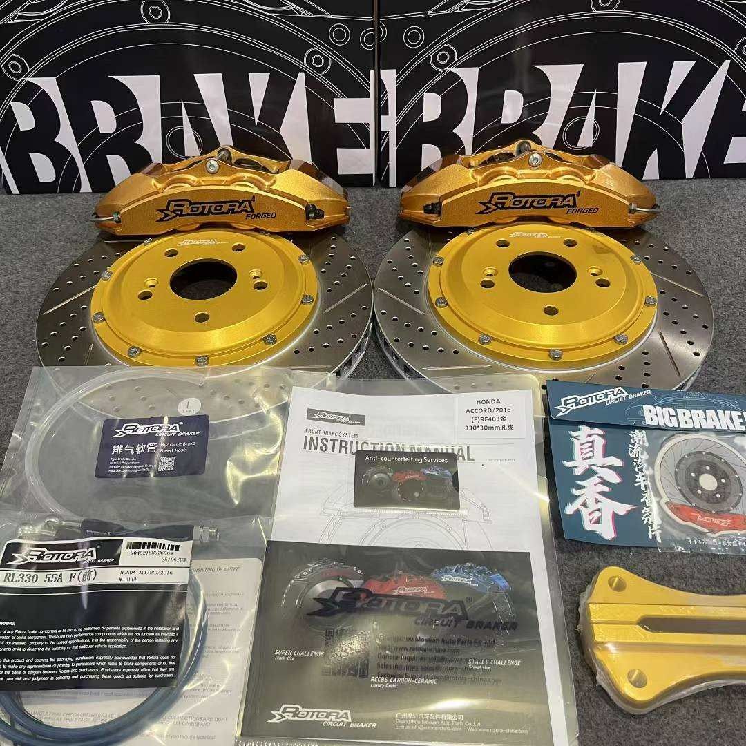 BRAND NEW ROTORA FORGED LIGHTWEIGHT Big Brake Kit 4pot for Honda,Toyota,Mazda,Mitsubishi,Nissan,suzuki,Bmw,Vw,Mercedes,Volvo,Audi,Range rover,Jaguar,Byd,MG and other model... (Category: Accessories) located in Singapore. Submitted by prolineautowerks (Listing ID 1377536696, Image 3). Description: BRAND NEW ROTORA FORGED OEM LIGHTWEIGHT Big Brake Kit 4pot set ➫ MADE BY ROTORA Available OEM Caliper ➫ >Rotora RMX10 10pot >Rotora RF803 8pot >Rotora R