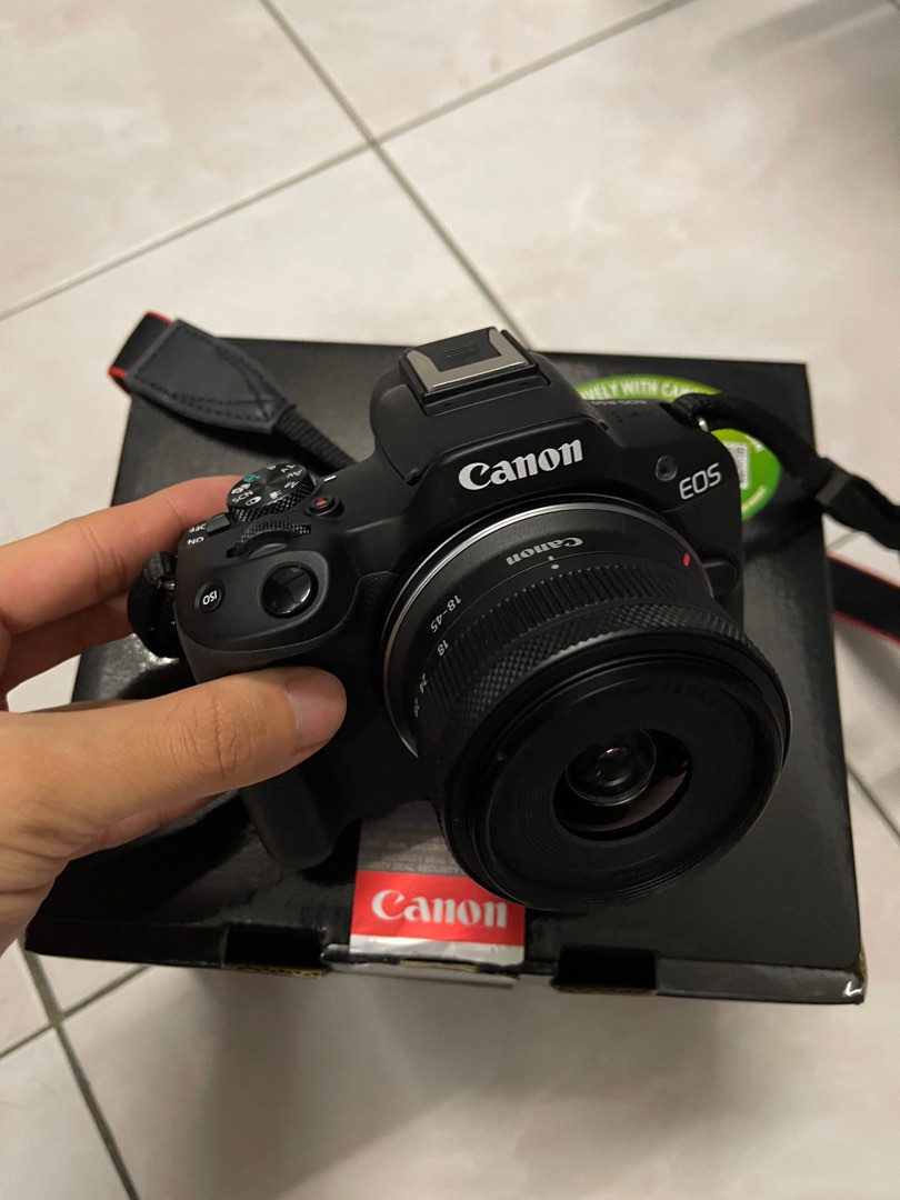 Canon EOS R50 with 18-45mm kit lens (box)(sc:1k)(warranty till 8/2026 ...