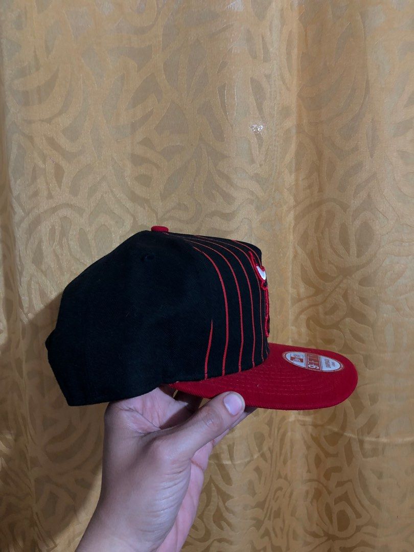 Chicago Bulls Pinstripe 9Fifty Snap (Category: Caps & Hats) located in San Jose del Monte. Submitted by 50.50_split (Listing ID 1377531940, Image 2). Description: osfm like new .