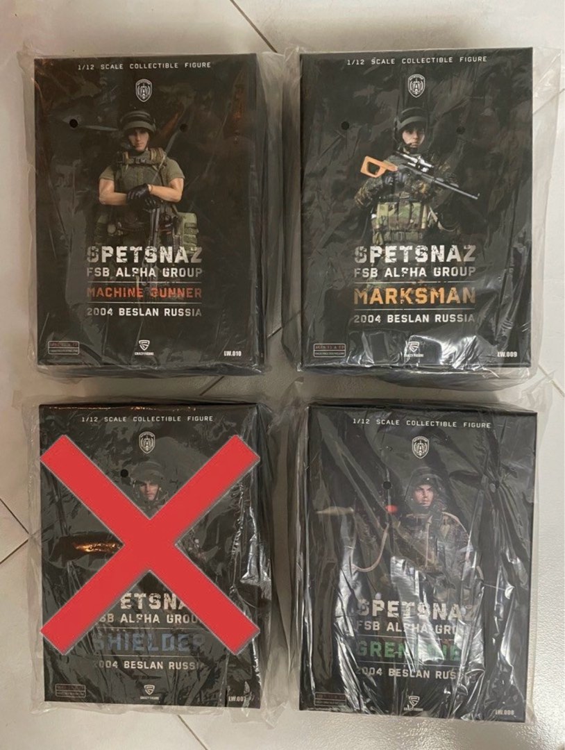 SHIELDER GROUP ALPHA FSB SPETSNAZ ミリタリー 2004 SNIPER GROUP ALPHA FSB SPETSNAZ RUSSIAN 1/6 DAM】No.78100 ミリタリー