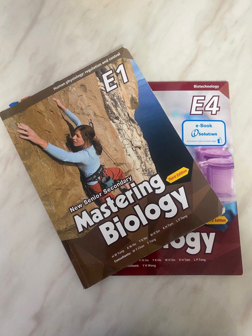 Dse Bio e1&e4 （分類：教科書）位於 Hong Kong。 由 69ing 提交（商品編號 1377545427，圖片 1）。簡介： 兩本都冇爛，e4同全新冇分別 40@1，80@2。